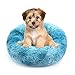 NOYAL Calming Dog Bed Donut Anti Anxiety Fluffy Dog Bed for Small Medium Dog and Cat