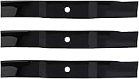 IWIWE 04771200 52" Zero Turn Lawn Mower Blades for Ariens IKON X/XL/XD, Gravely ZT X/XL, Edge - Set of 3 Replaces 70716200, 00450300