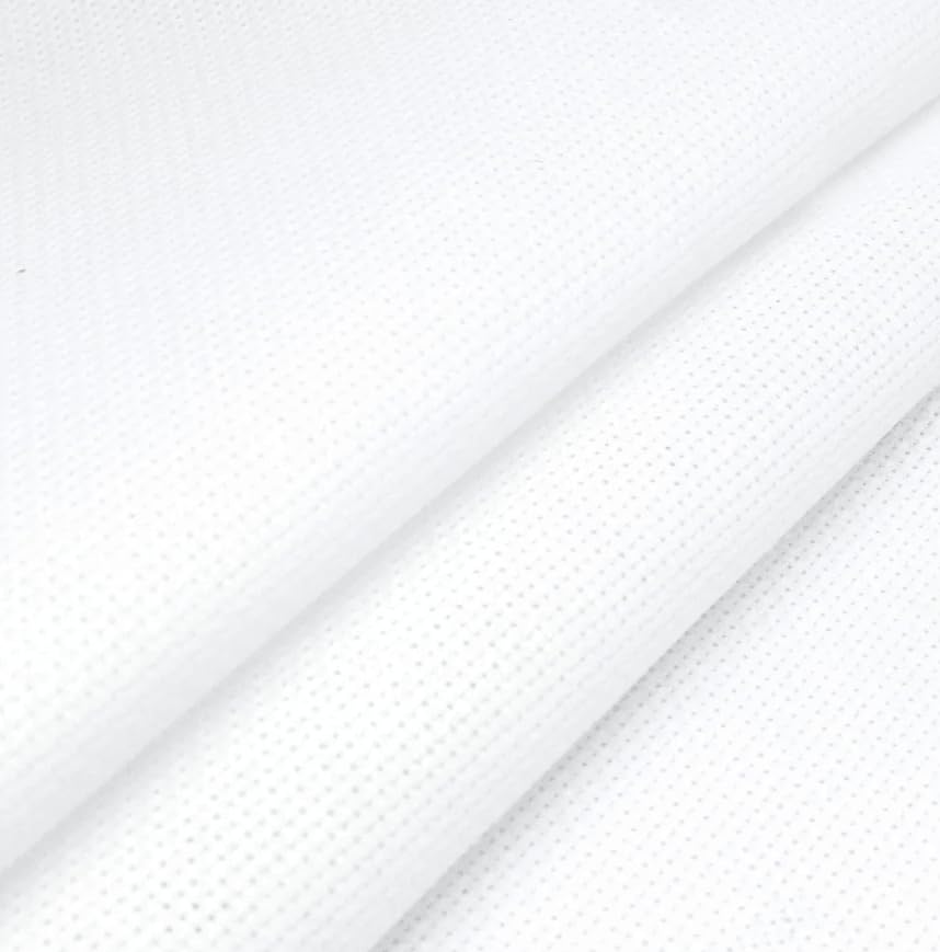 Toile Aida Zweigart 16 Count Blanc – Tissu Point De Croix, Plusieurs Tailles Dispo
