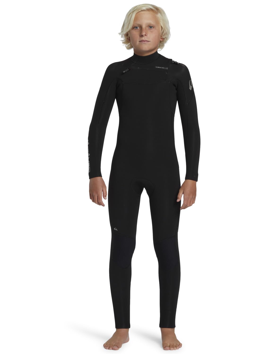 Quiksilver Back Zip Wetsuit 4/3 PROLOGUE BOYS BZ GBS Boys Black 8