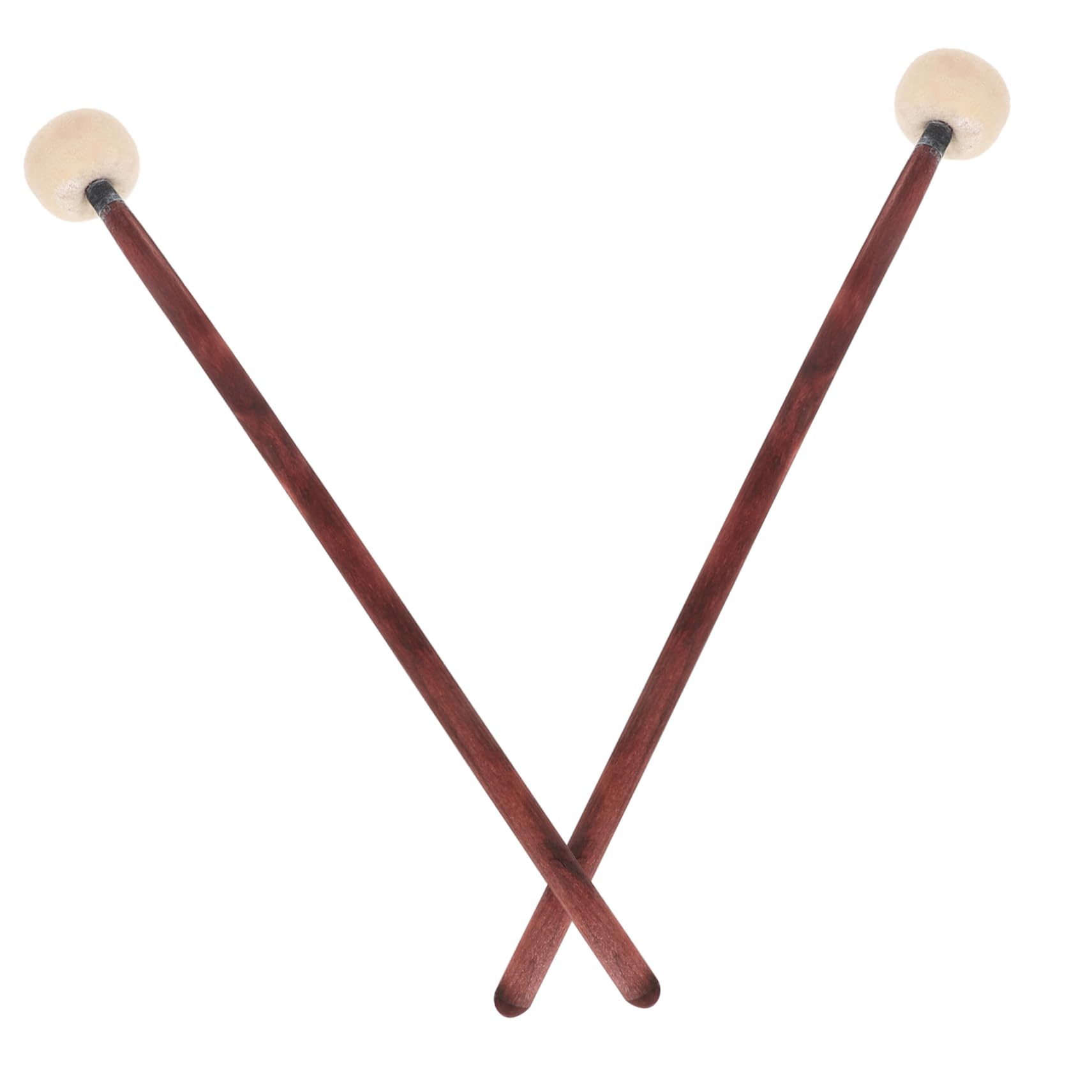 TOYANDONA 8pezzi Bacchette Per Batteria Legno Massello Con Testa Bacchette Percussione Per Pratica e Tuning Strumenti Musicali Per Batteristi e Percussionisti