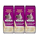 WHISKAS CATMILK PLUS Drink for Cats and Kittens 6.75 Ounces (Eight 3-Count Boxes)