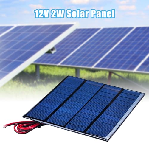 Mini Solar Panels, Solar Panel Cell Power Module, Photovoltaic Solar Cells Kit for DIY Solar Materials (2)