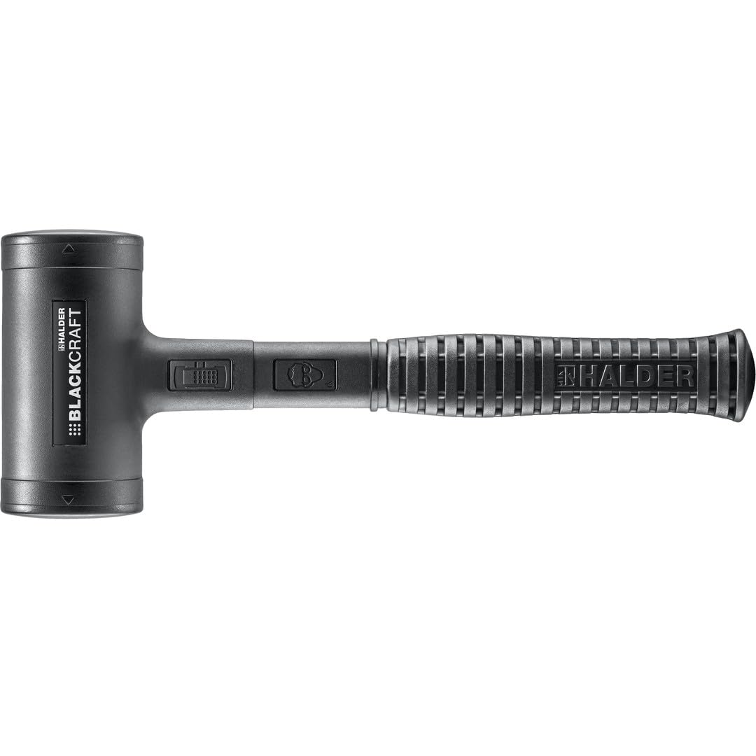 Maillet BLACKCRAFT, avec manche en tube d'acier incassable, habillé de PUR et ergonomique, poignée antidérapante | D=60 mm | 3379.060