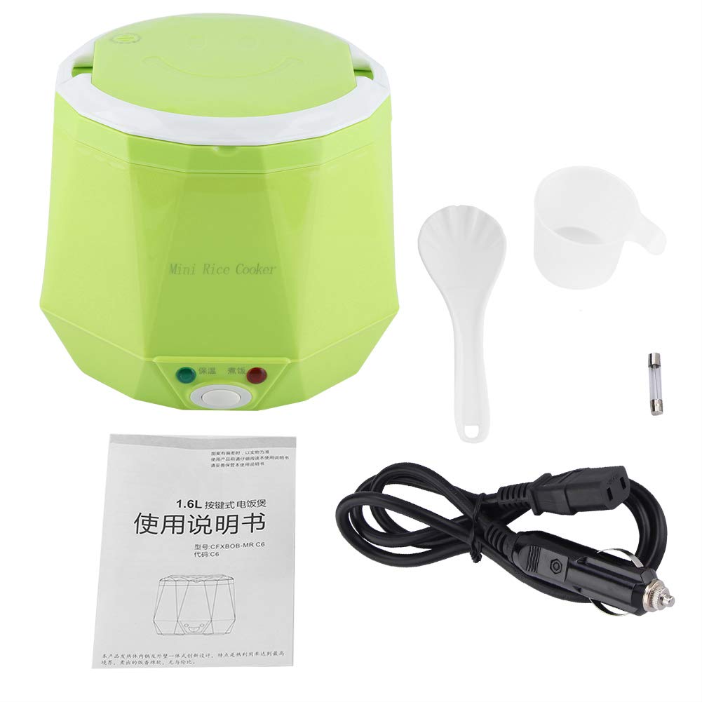 BigKing Arrocera Eléctrica Portátil Multifunción de 24 V, 140 W, 1,6 L para Camiones (Verde)