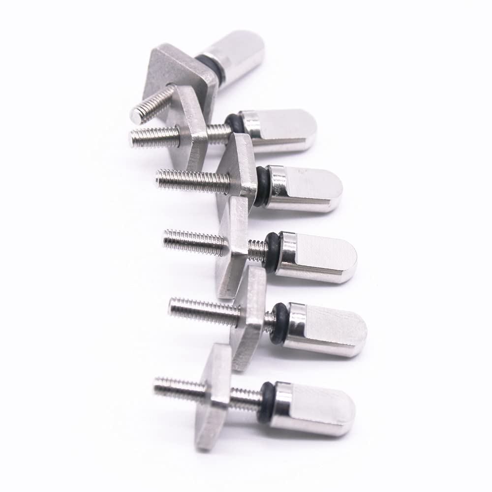 Cenpek - 6 Accessori Per Surf, Senza Strumenti, Pinna In Metallo, Viti Per Pollice, Per Uomo, Donna, Surf, Longboard, Paddleboard E SUP