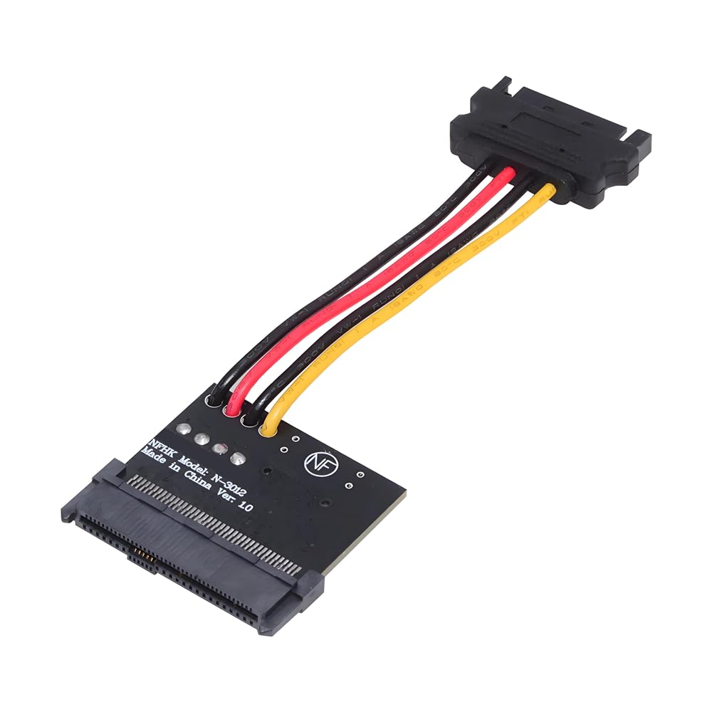 NFHK Adapter SFF-8654 Slimline Female Host to U.2 U.3 SFF-8639 NVME PCIe PCI-Express SSD Adapter for Mainboard