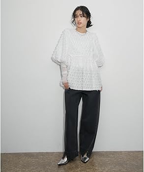 Amazon | [アダムエロペ] 再入荷 ルーズフィットアジャストデニム