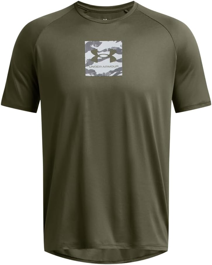 Under Armour Men's Tech Print Fill Short Sleeve Crew Neck
