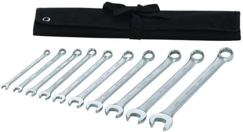 Westward 54DG01 - Combination Wrench Set 10 Pieces 12 Pts