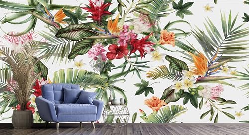 Fresque murale jungle tropicale papier peint haut de gamme - 2