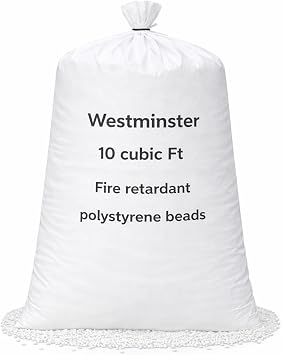 Bean Bag Filling Refill Booster Polystyrene Extra Beads Top Up Bag Beans Balls Various Sizes 10 Cubic Feet