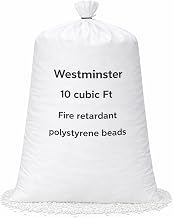 Bean Bag Filling Refill Booster Polystyrene Extra Beads Top Up Bag Beans Balls Various Sizes (10 Cubic Feet)