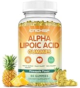 CNCHEF Alpha Lipoic Acid Gummies 600mg - Nerve Savior for Neuropathy with Vitamin B1 B6 B12 C E B...