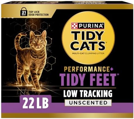 Purina Tidy Cats Performance Plus Tidy Feet Cat Litter, 22 lb. Bo...