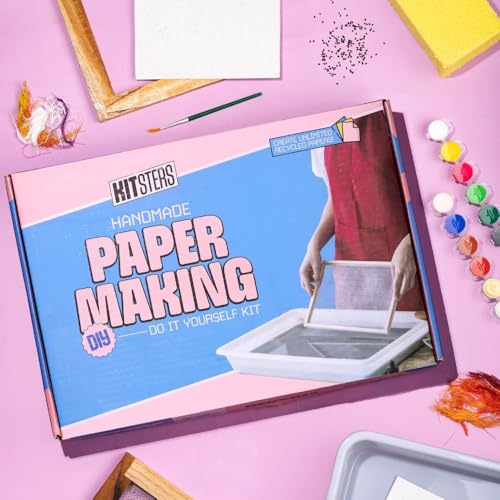 KITSTERS DIY Handmade Paper Making Kit
