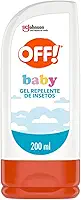 OFF! Baby Gel Repelente Infantil de Insetos e Mosquitos, Repelente Icaridina, 200g