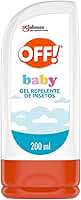 OFF! Baby Gel Repelente Infantil de Insetos e Mosquitos, Repelente Icaridina, 200g