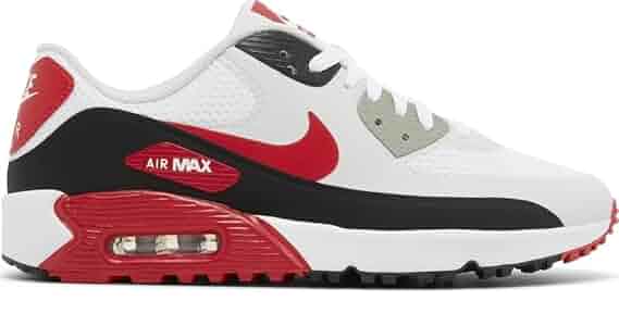 Amazon.com | Nike Men's Air Max 90 G Golf Shoe TB White