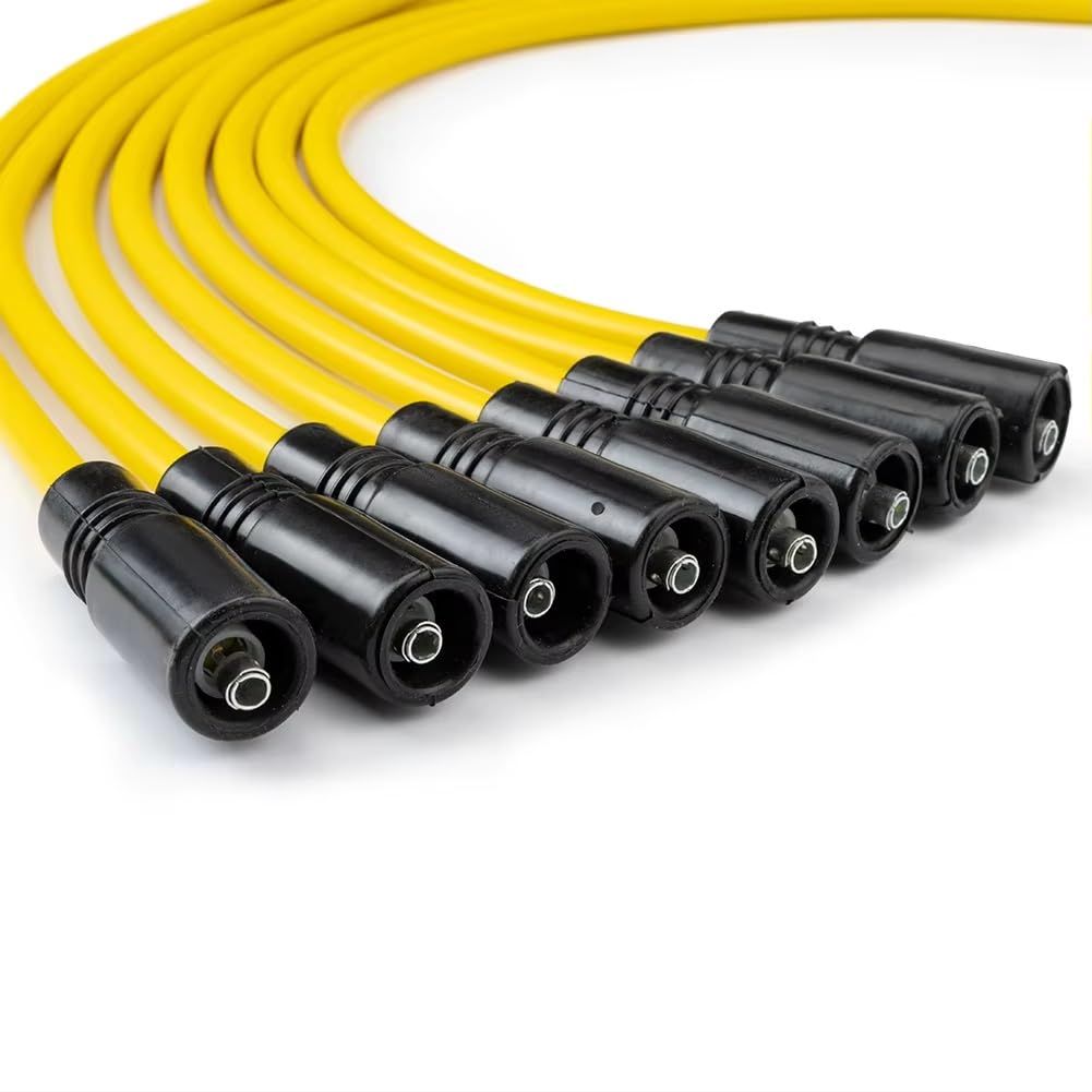 Compatible con Chevrolet para C1500 V8 5.7L 5.0L 1996 1997 1998 1999 2X1197 9718Q 88862089 Cable de bujía