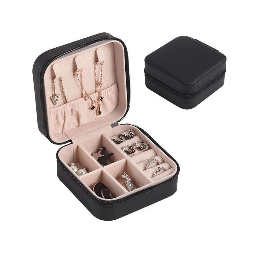 Caja de almacenamiento Caja de joyería Organizador de joyas Caja de joyería Organizador de joyas de viaje Exhibición Caja de joyería pequeña Cajas de joyería d