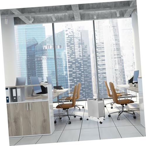Soporte móvil para CPU con ruedas, carrito ajustable para torre de computadora de escritorio, soporte móvil para CPU para uso en alfombra, ideal para oficina en casa miniatura 4