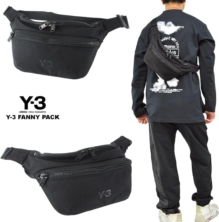 Amazon | Y-3 ワイスリー ファニーパック ウエストバッグ「Y-3 FANNY