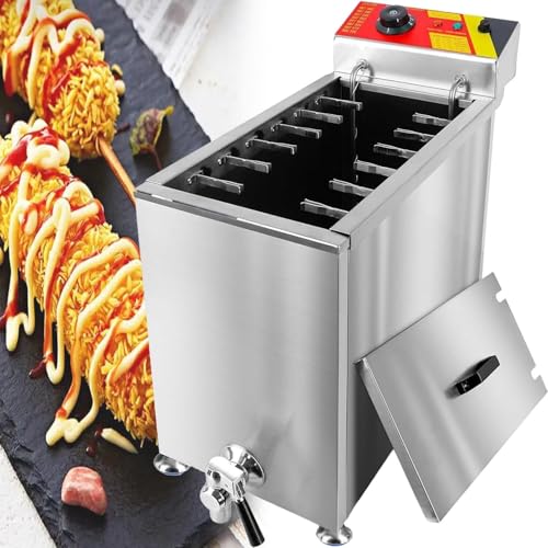 Cheese Hot Dogs Sticks Fryer,Electric Deep Hot Corn Dog Fryer,Commercial Cheese Hot Dogs Sticks Maker,Sausage Grill Stove,