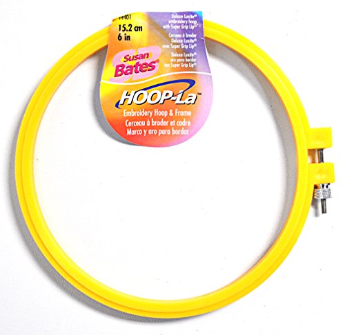 Susan Bates Hoop-La Embroidery Hoop 6 Inch
