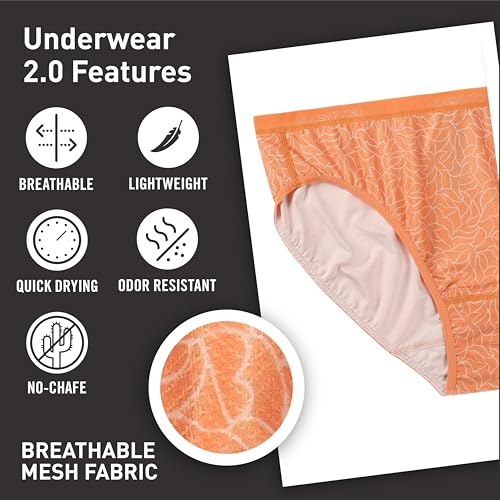 Image of ExOfficio Women's Give-N-Go 2.0 Bikini Cut Brief 2-Pack - Breathable Durable Easy Care Travel Underwear