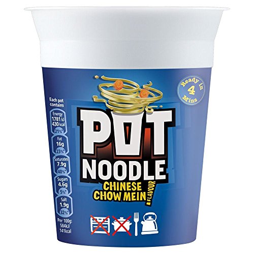 Pot Noodle Chinese Chow Mein Flavour - 90g - Pack