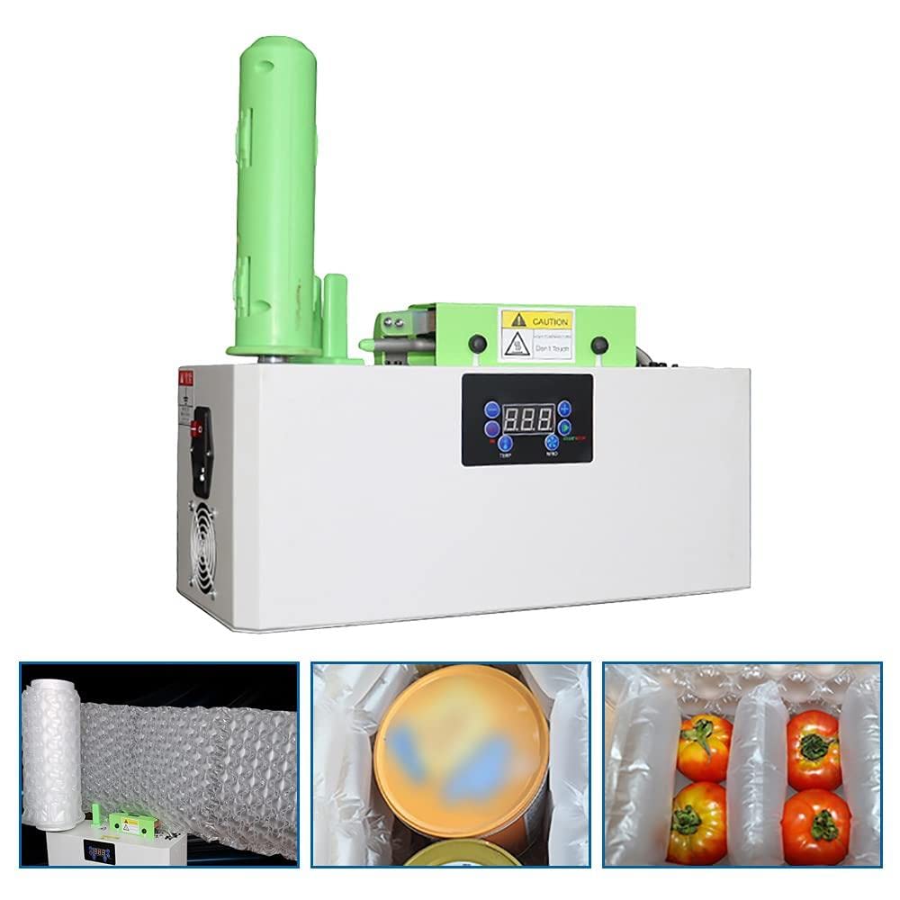Puffer-Luftpolstermaschine, einstellbare Luftpolsterbeutelmaschine, Aufblasbare Beutelverpackungsmaschine Luftpolsterfolienmaschine