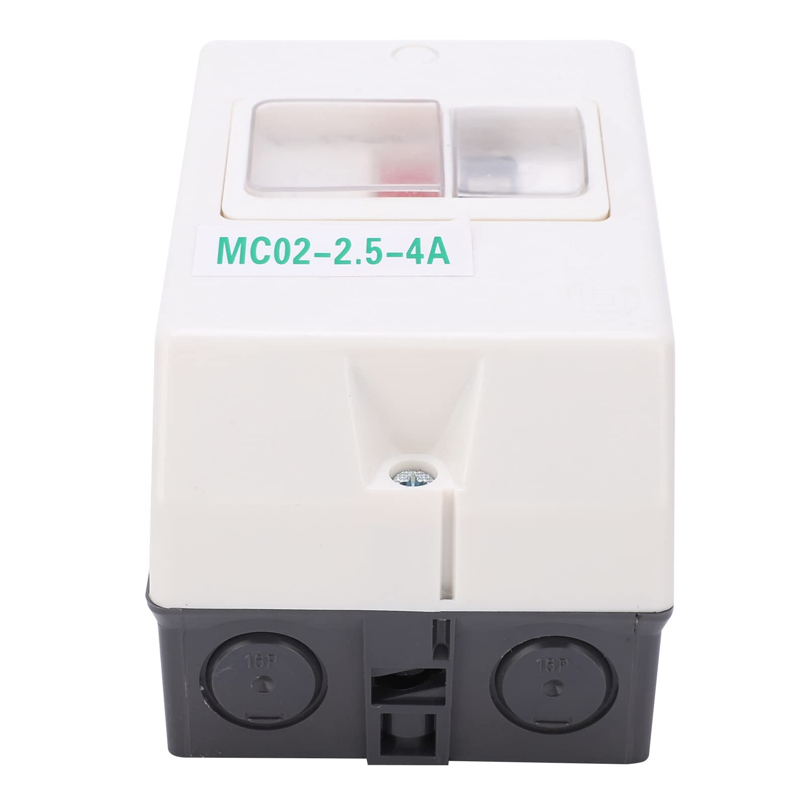 Interruttore Automatico Motore, MC02‑2.5‑4A 50/60Hz Interruttore Protezione Motore IP55 Isolatore Controller Circuito Impermeabile Componenti Elettronici per Motore Elettrico 220