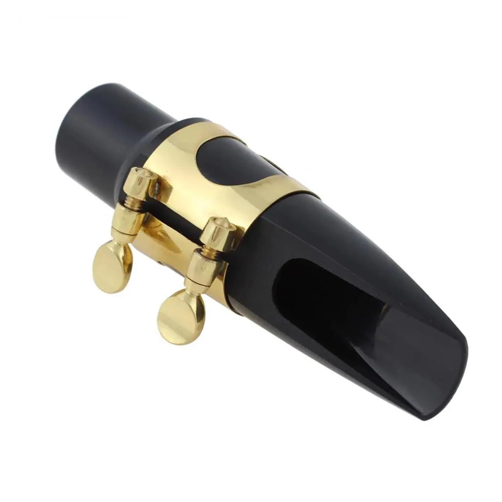 Akcesoria Do Instrumentów Saksofonu Zestaw Ustników Do Saksofonu Tenorowego Sax Instrumenty Muzyczne Części Akcesoria Z Nasadką + Klips + Stroik + 2 Szt. Podkładka Na Zęby