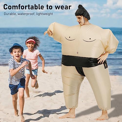 Costume de lutteur gonflable drôle en polyester imperméable - 5