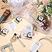 Loetere 25 Sets Wedding Favors for Guests Tape Measure Keychains with Cards Gift Bags for Bridal Shower Wedding Party Souvenirs