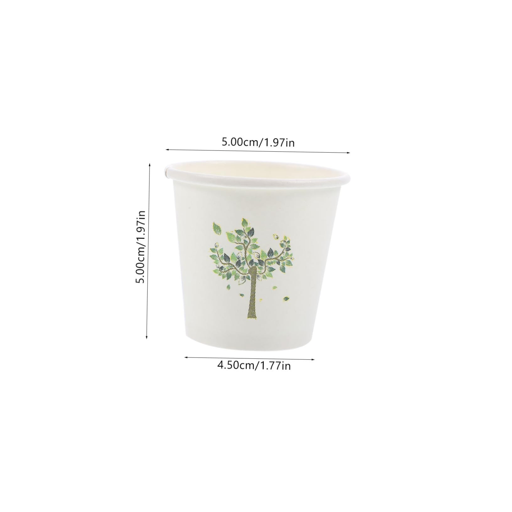 Ipetboom Gobelets de Dégustation Jetables 3 Oz 60ml en Papier 500 Pièces