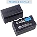 2-Pack 7.2V 5240mAh BDC70 Battery for Top-con, Sokkia Total Stations, for Top-con BDC70 Li-ion Battery