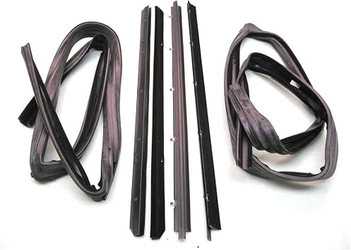 Fairchild Automotive KG1001-6 Glass Run Channel Kit Inner & Outer Belt Weatherstrip Kit, Complete, Driver Side & Passenger Side