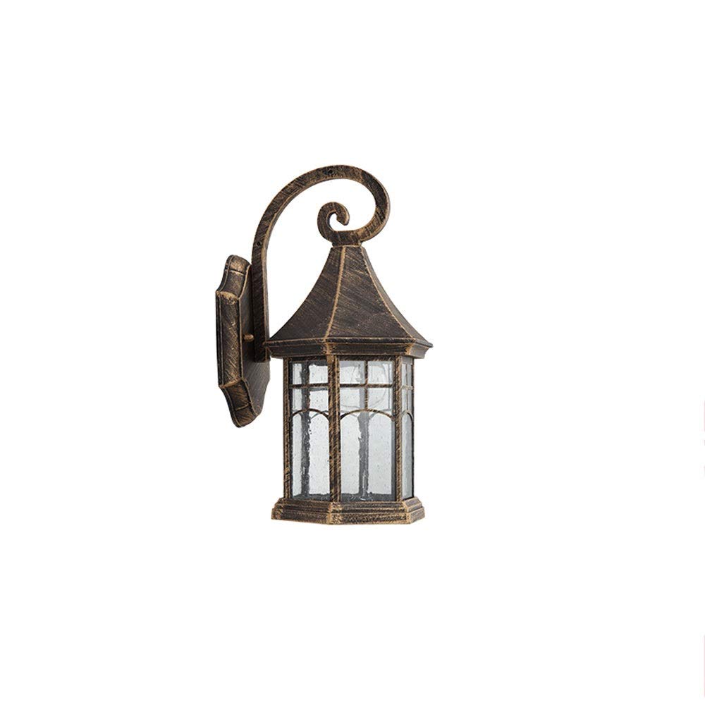 Lumière murale bronze noir extérieur 40W étanche pour éclairage de cour