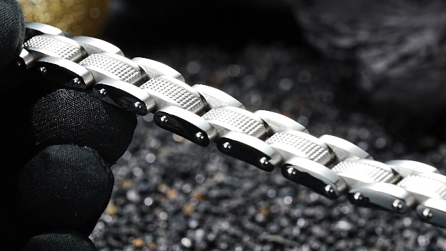 Pulsera para hombre de acero inoxidable Holizaly miniatura 7