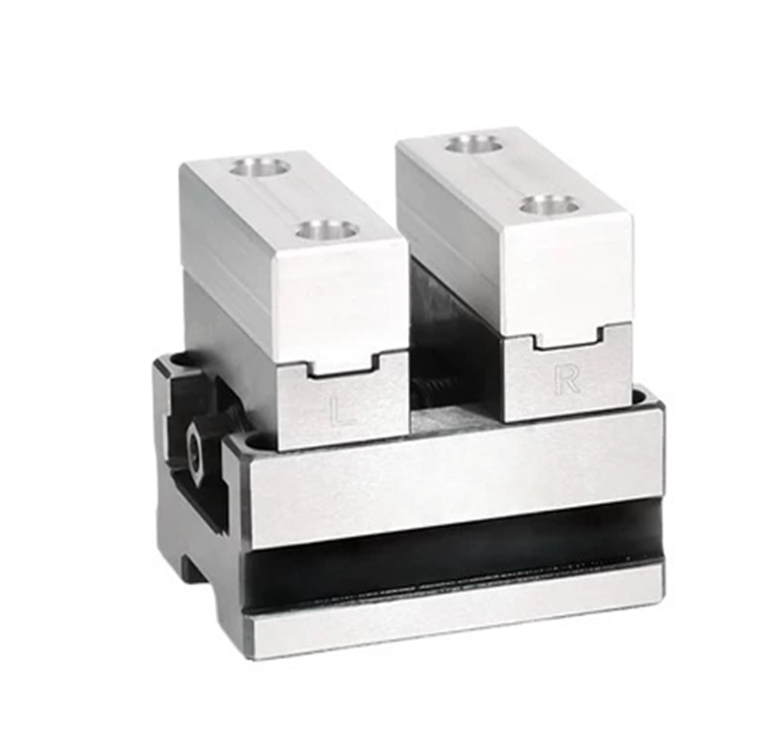 CNC Machining Fixtures: Zero-Point ZY60-80 Self-Centering Vise (Soft-Jaw Type)