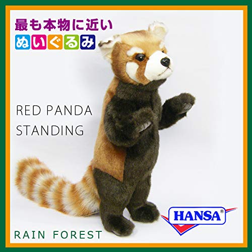 Amazon.co.jp: HANSA ハンサ ぬいぐるみ 7252 レッサーパンダ 37