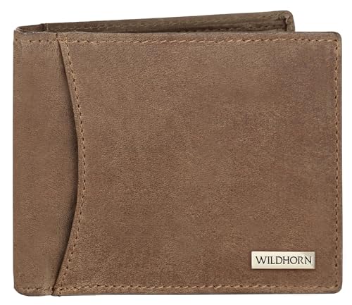 Image of WildHorn Rfid Protected Leather Wallet For Men, Brown