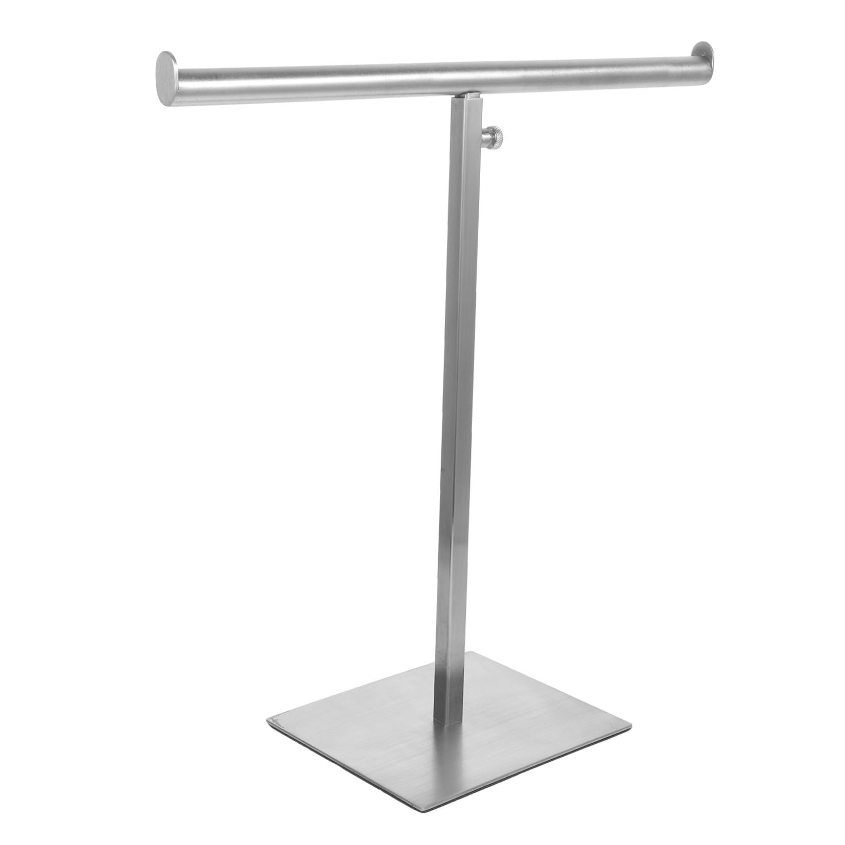 Portabolsas de Acero Inoxidable Ajustable, Soporte para Bolso y Corbata