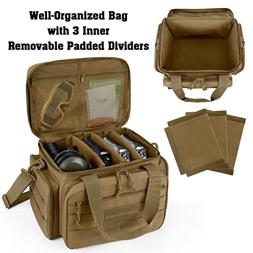 DSLEAF Tactical Gun Range Bag