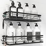 Kitsure Shower Caddy - 2-Pack Rustproof Bathroom Shelves, Large Capacity...