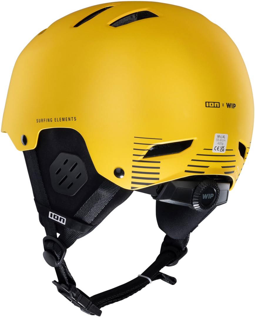 ION Slash AMP Helm 2025 Mustard M/L