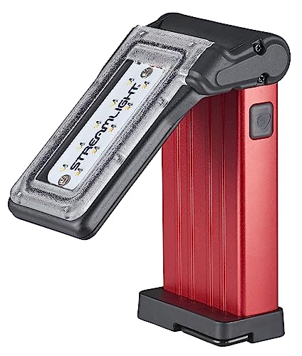 Image of Streamlight 61501 Flipmate 500-Lumen USB Rechargeable Multi-Function Compact Work Light, Red