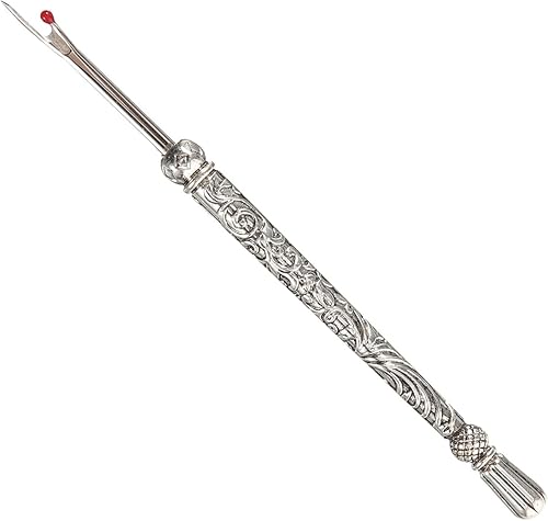 EXCEART Herramienta de costura desgarrador de costura de metal 3 en 1 extractor de agujas antiguo cortador de hilo cortador de costura de metal